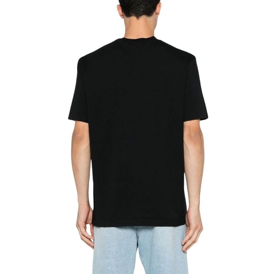 DSquared2 Heren Hoofdkwartier Logo Katoenen T-Shirt (Zwart) - Image 4