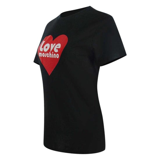 Love Moschino Dames/dames Katoenen T-shirt (Zwart) - Image 3