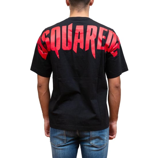 DSquared2 Heren Horror Tekst Logo T-Shirt (Zwart) - Image 6