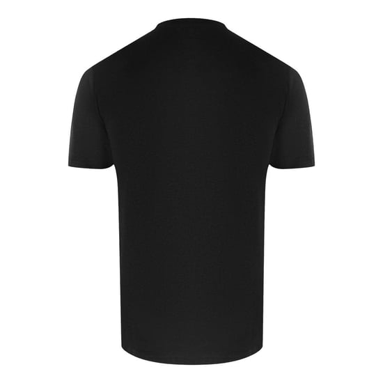 Love Moschino Heren Hart Logo T-Shirt (Zwart) - Image 2