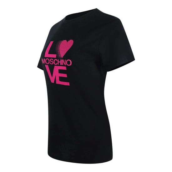 Love Moschino Dames/Dames Logo T-Shirt (Zwart) - Image 3
