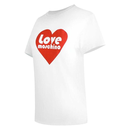 Love Moschino Dames/dames Katoenen T-shirt (Wit) - Image 3