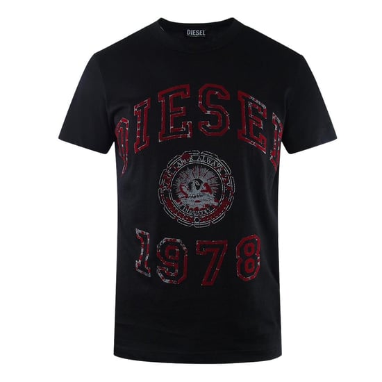 Diesel Unisex T-Shirt voor Volwassenen (Zwart) - Image 1