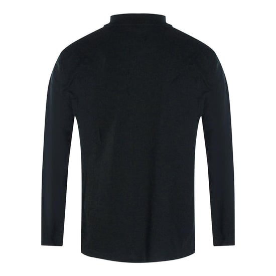 Love Moschino Heren Hart Katoenen Poloshirt Met Lange Mouwen (Zwart) - Image 2