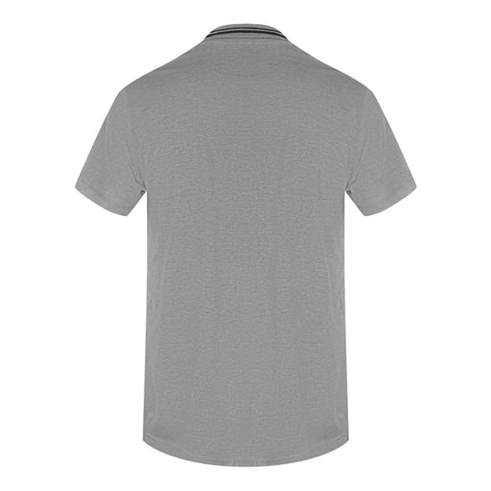 Love Moschino Heren Box Logo Katoenen Poloshirt (Grijs) - Image 2