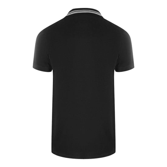 Love Moschino Heren Box Logo Katoenen Poloshirt (Zwart) - Image 2