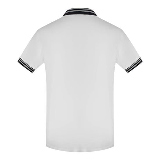 Love Moschino Heren Katoenen Polo Shirt (Wit) - Image 2