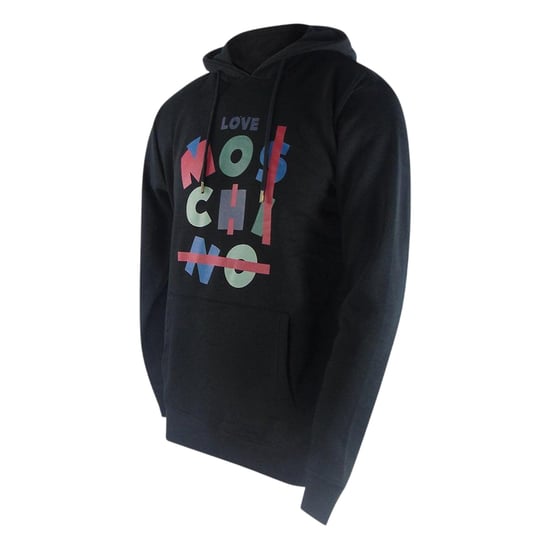Love Moschino Dames/Dames Jumble Hoodie (Zwart) - Image 3