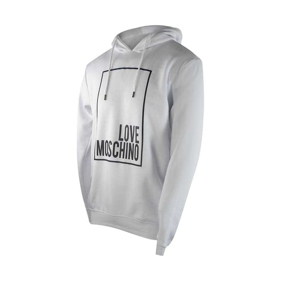 Love Moschino Dames/Dames Box Logo Hoodie (Wit) - Image 3