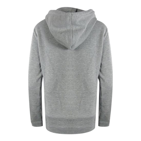 Love Moschino Dames/Dames Hart Katoen Full Zip Hoodie (Grijs/Rood) - Image 2