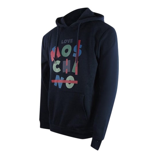 Love Moschino Dames/Dames Jumble Hoodie (Marineblauw) - Image 3