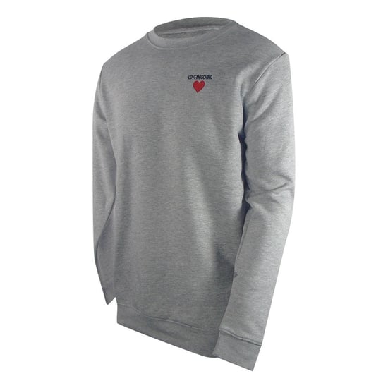 Love Moschino Heren Sweatshirt met hartlogo (Grijs) - Image 3
