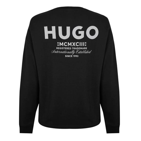 Hugo Heren Logo Sweatshirt (Zwart) - Image 2