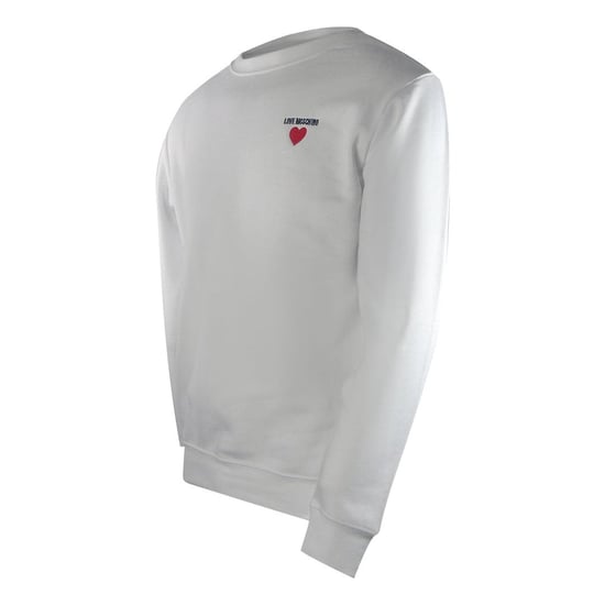 Love Moschino Heren Sweatshirt met hartlogo (Wit) - Image 3