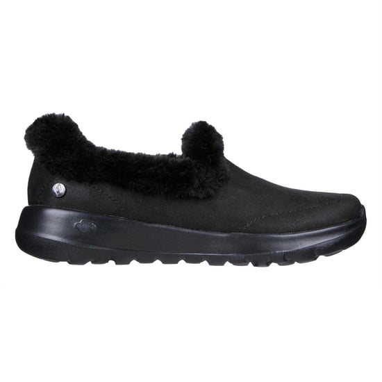 Skechers Go Walk Joy sneakers van imitatiesuède voor dames (Zwart) - Image 1