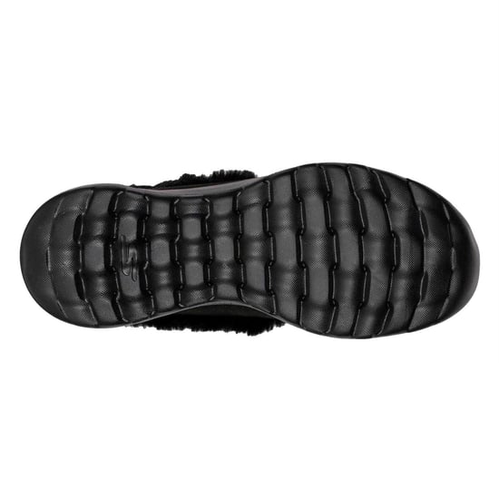 Skechers Go Walk Joy sneakers van imitatiesuède voor dames (Zwart) - Image 3