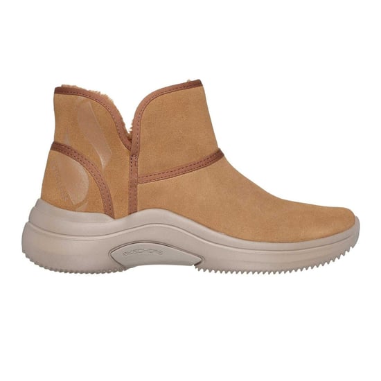Skechers Dames On The Go Midtown Suède Sneeuwlaarzen (Castanje) - Image 1