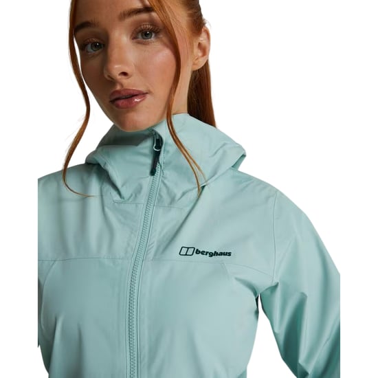 Berghaus Dames Deluge Pro 3.0 Waterdichte Jas (Groen) - Image 3