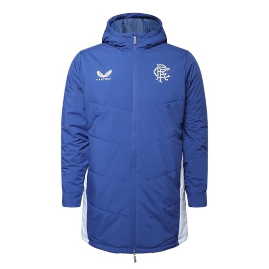 Castore Dames Rangers FC Hooded Anorak (Blauw/Grijs) - Image 1