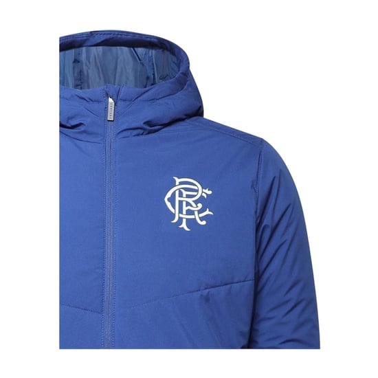 Castore Dames Rangers FC Hooded Anorak (Blauw/Grijs) - Image 3