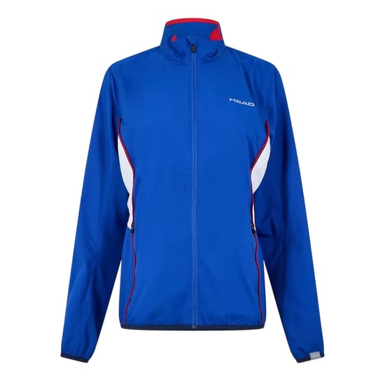 Head Dames Club Logo Volle Rits Trainingsjack (Blauw) - Image 1