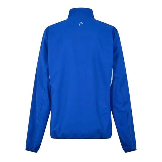 Head Dames Club Logo Volle Rits Trainingsjack (Blauw) - Image 2