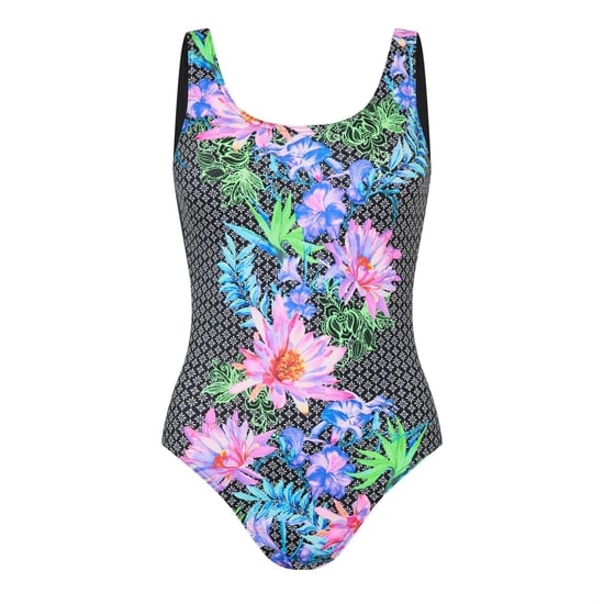 Zoggs Mystique-badpak met ronde rug voor dames (Veelkleurig) - Image 1