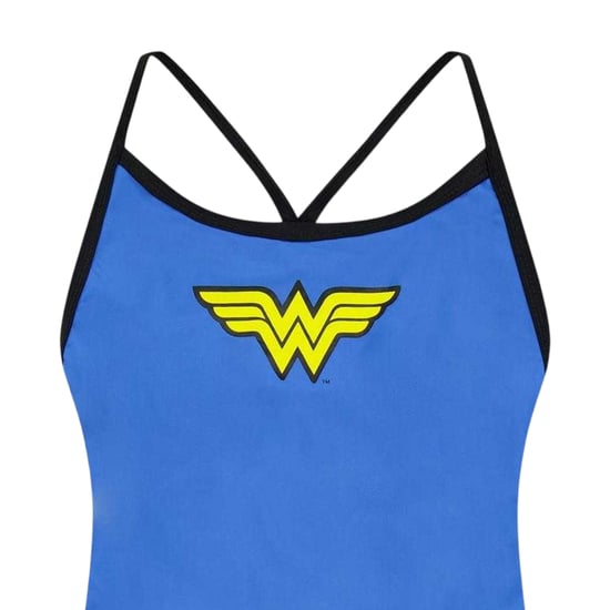 Zoggs Meisjes Wonder Woman Badpak (Blauw) - Image 3