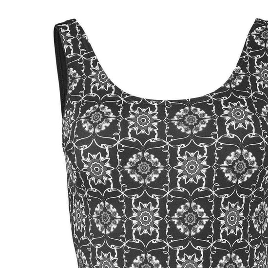Zoggs Dames Sacred Craft Scoopback Eendelig Badpak (Zwart) - Image 3