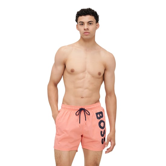 Boss Heren Octopus Bold Logo Zwemshorts (Heldere Roze) - Image 1