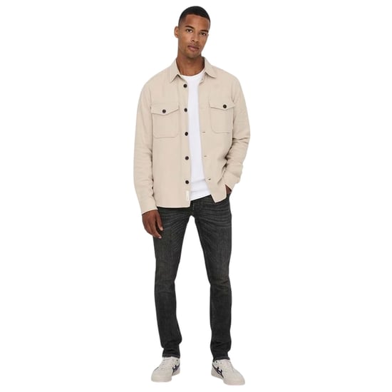 Only Slanke herenjeans met 5 zakken (Zwart) - Image 5