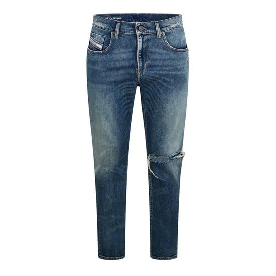 Diesel Heren Strukt Slim Jeans (Blauw Denim) - Image 1