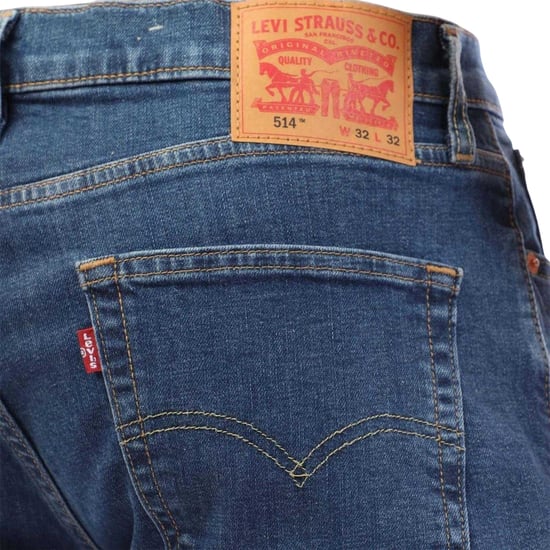 Levis Slim-fit herenjeans met rechte pijpen (Blauw) - Image 3