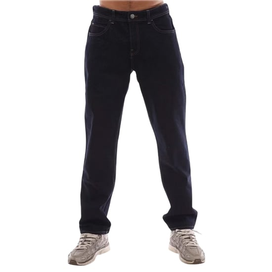 Original Penguin Slim-fit herenjeans met 5 zakken en een 'Rinse'-afwerking (Donkere Indigo) - Image 1