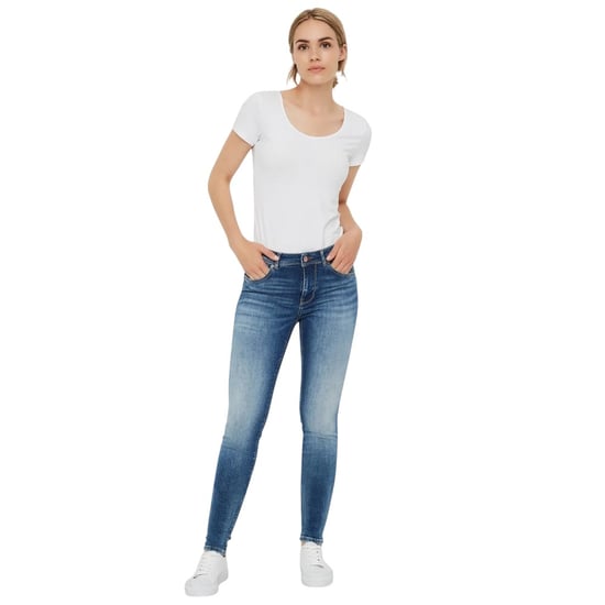 Vero Moda Slim-fit jeans met 5 zakken voor dames (Medium Blauw) - Image 3