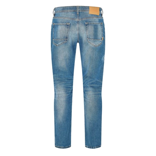 Boss Heren Versleten 5 Zakjes Slim Jeans (Marineblauw) - Image 2