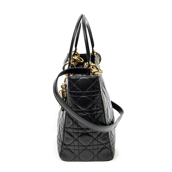 Medium Lady Dior Zip schoudertas - Image 3