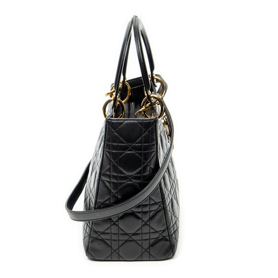 Medium Lady Dior Zip schoudertas - Image 4
