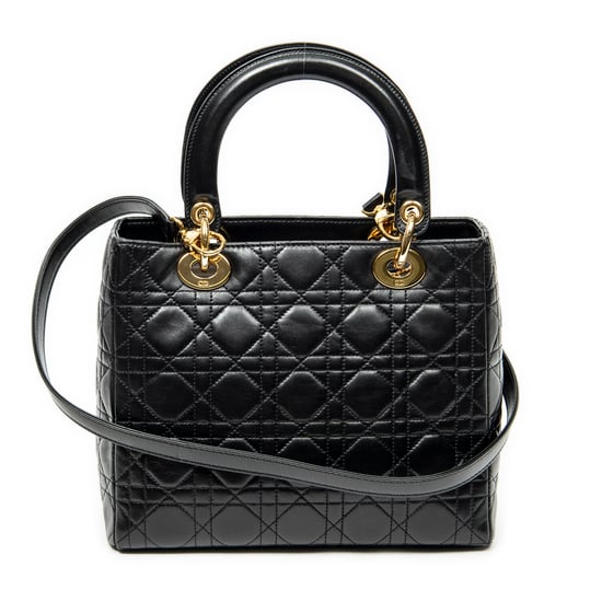 Medium Lady Dior Zip schoudertas - Image 5