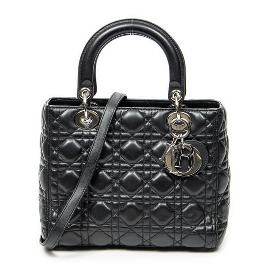 Medium Lady Dior Zip schoudertas - Image 1