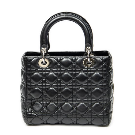 Medium Lady Dior Zip schoudertas - Image 5
