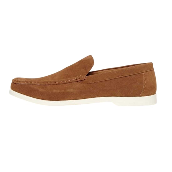 Threadbare Archibald casual loafers voor heren (Tan) - Image 2