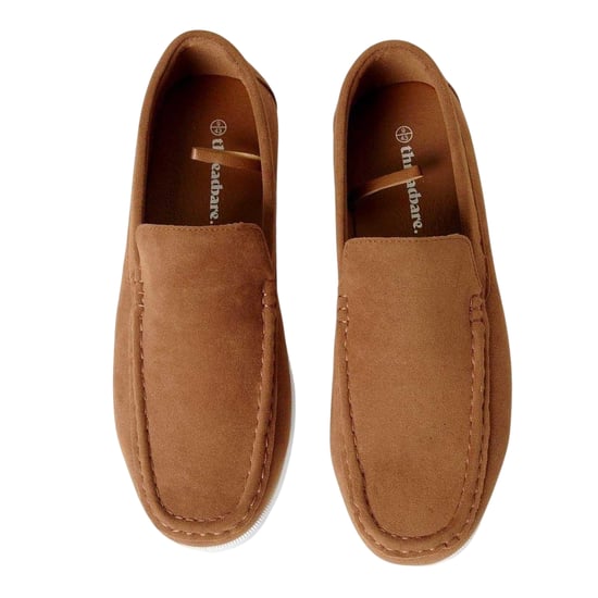 Threadbare Archibald casual loafers voor heren (Tan) - Image 3