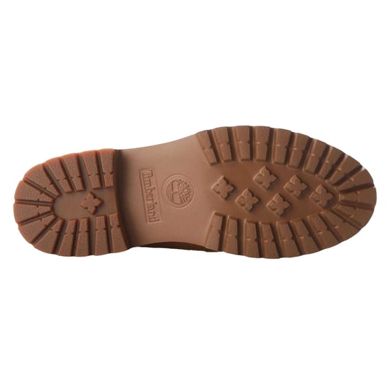 Timberland Dames Carnaby Cool Leren Blokhak Enkellaarsjes (Tarwe) - Image 3