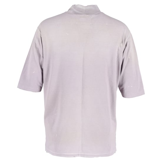 Maison Margiela T-shirt met handgeschreven logo in paarse katoen - Image 3