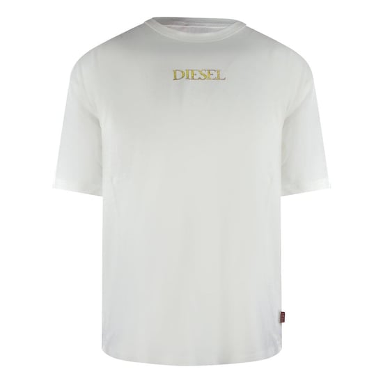 Diesel Heren T-shirt katoen met logo (Gebroken wit) - Image 1