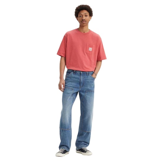 Levis Heren 568 loszittende spijkerbroek (Blauw) - Image 1