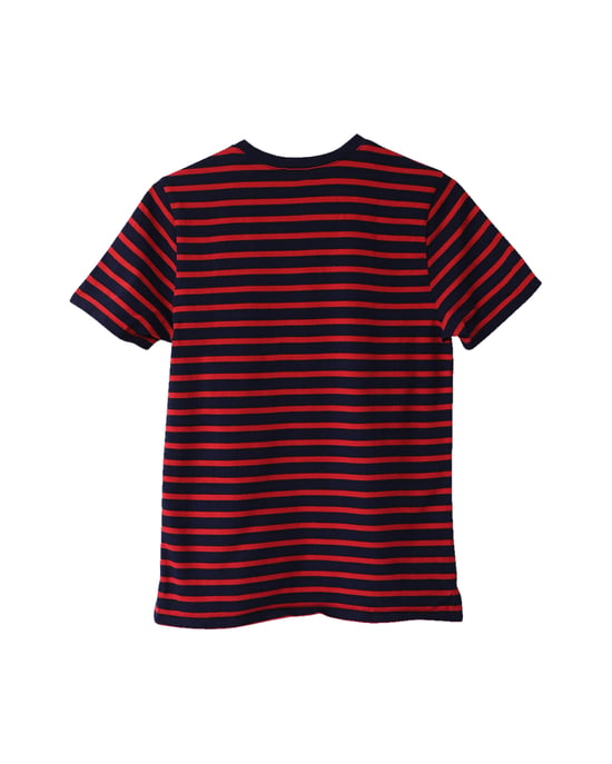 A.P.C. gestreept T-shirt van rood katoen - Image 2