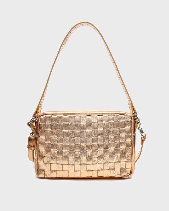 Vilda Metallic Lichtgoud Tas - Image 1
