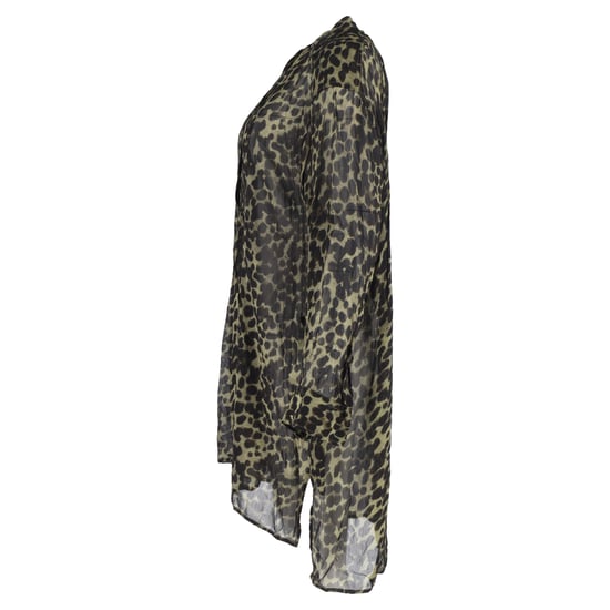 Étoile Isabel Marant Cray Leoplardprint Mini-jurk in Groene Viscose - Image 2